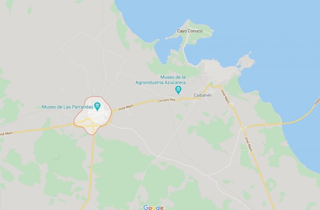mapa remedios cuba