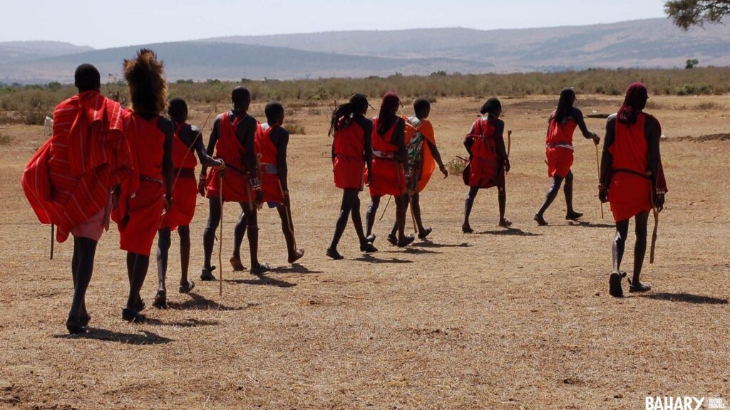 Los Masais en Tanzania